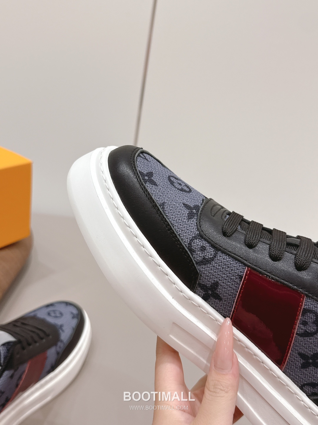 Louis Vuitton Trainer Leather Fabric Chunky Sole Sneakers 루이비통 트레이너 레더 패브릭 청키솔 스니커즈 7