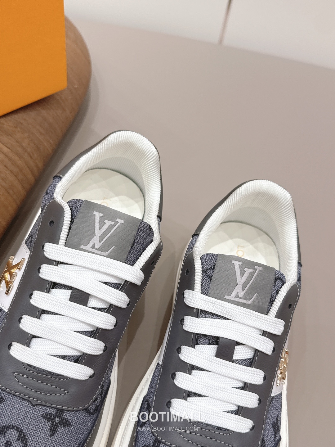 Louis Vuitton Trainer Leather Fabric Chunky Sole Sneakers 루이비통 트레이너 레더 패브릭 청키솔 스니커즈 7
