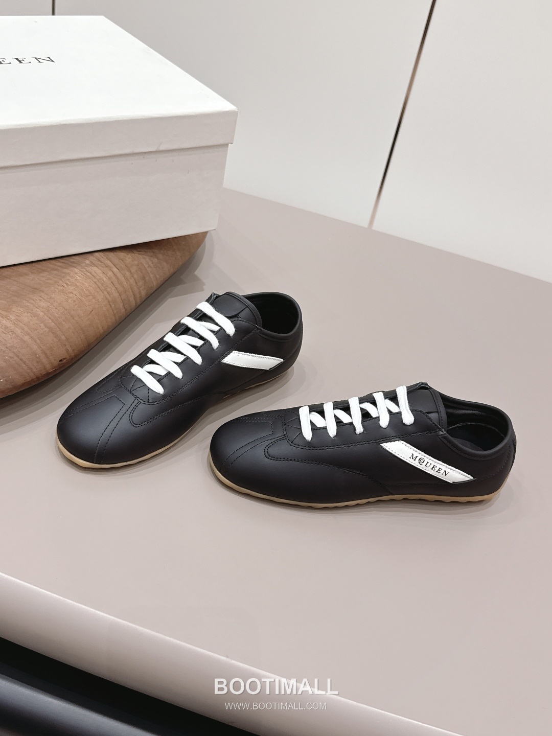 Alexander McQueen Boxe Leather Suede Nylon Chunky Sole Sneakers 알렉산더 맥퀸 박스 레더 스웨이드 나일론 청키솔 스니커즈 2