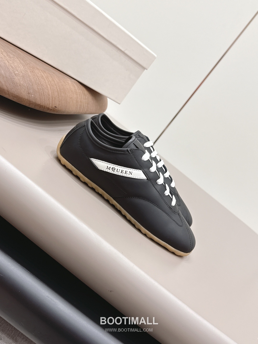 Alexander McQueen Boxe Leather Suede Nylon Chunky Sole Sneakers 알렉산더 맥퀸 박스 레더 스웨이드 나일론 청키솔 스니커즈 3