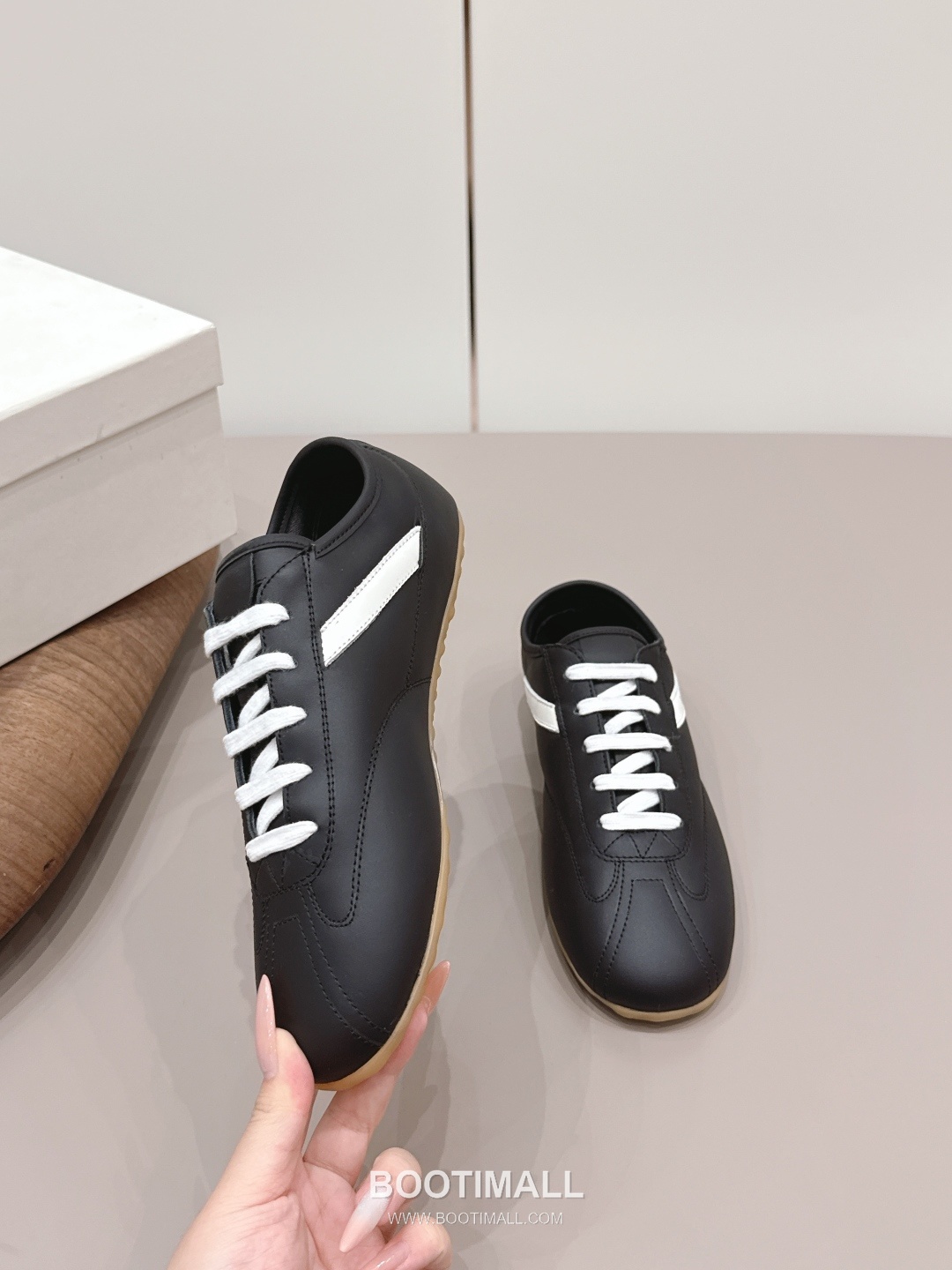 Alexander McQueen Boxe Leather Suede Nylon Chunky Sole Sneakers 알렉산더 맥퀸 박스 레더 스웨이드 나일론 청키솔 스니커즈 4