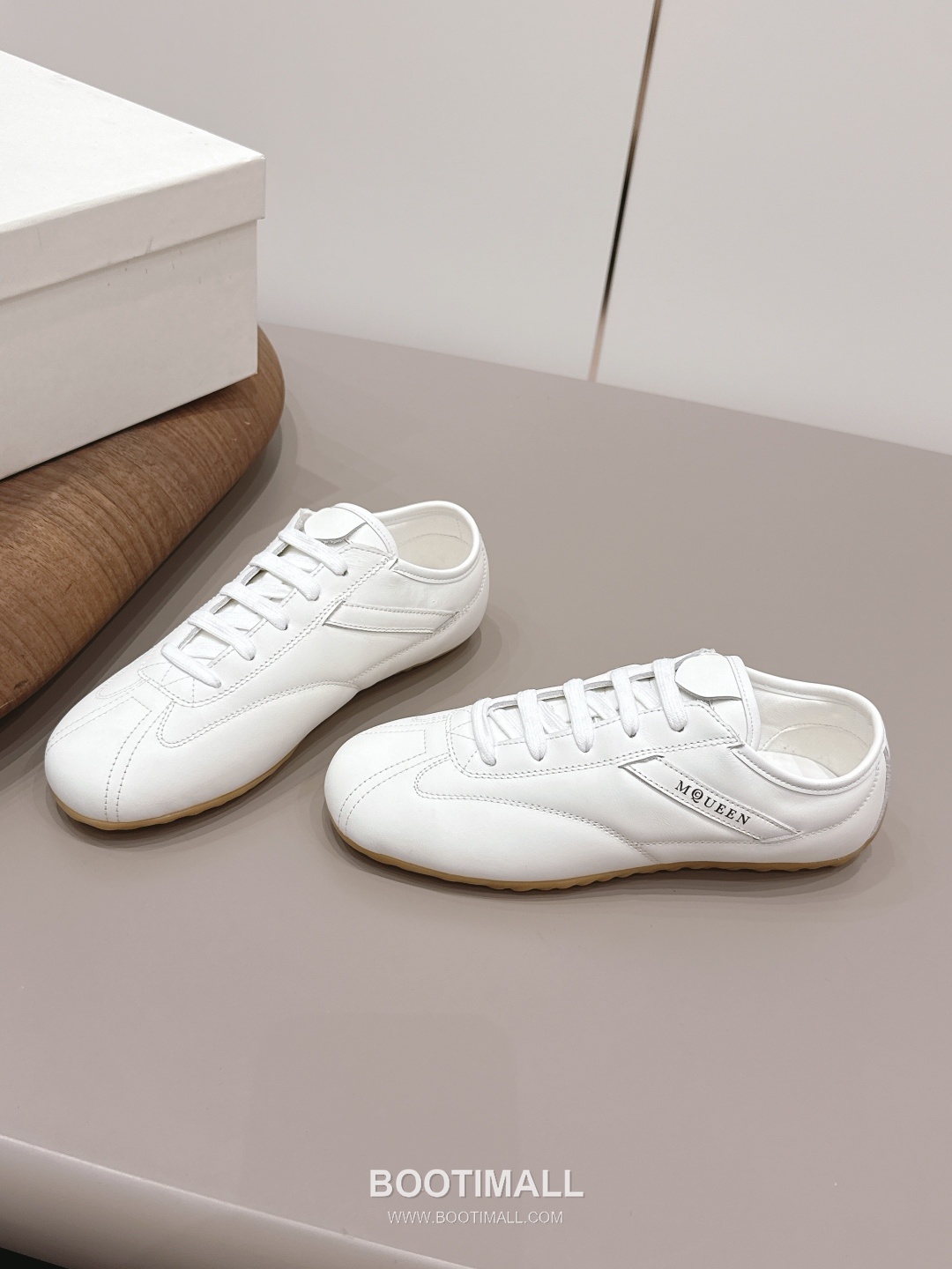 Alexander McQueen Boxe Leather Suede Nylon Chunky Sole Sneakers 알렉산더 맥퀸 박스 레더 스웨이드 나일론 청키솔 스니커즈 2