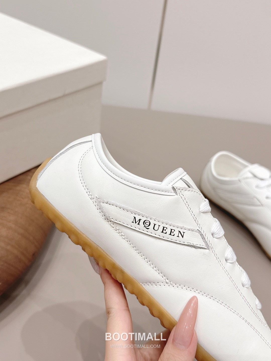 Alexander McQueen Boxe Leather Suede Nylon Chunky Sole Sneakers 알렉산더 맥퀸 박스 레더 스웨이드 나일론 청키솔 스니커즈 7
