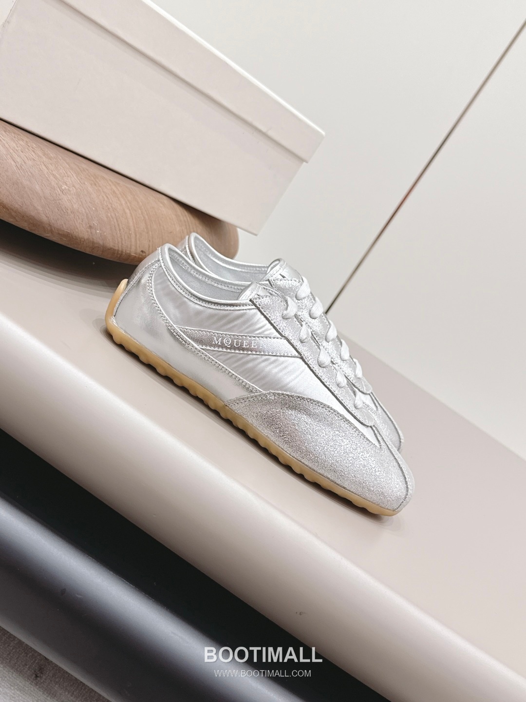 Alexander McQueen Boxe Leather Suede Nylon Chunky Sole Sneakers 알렉산더 맥퀸 박스 레더 스웨이드 나일론 청키솔 스니커즈 3