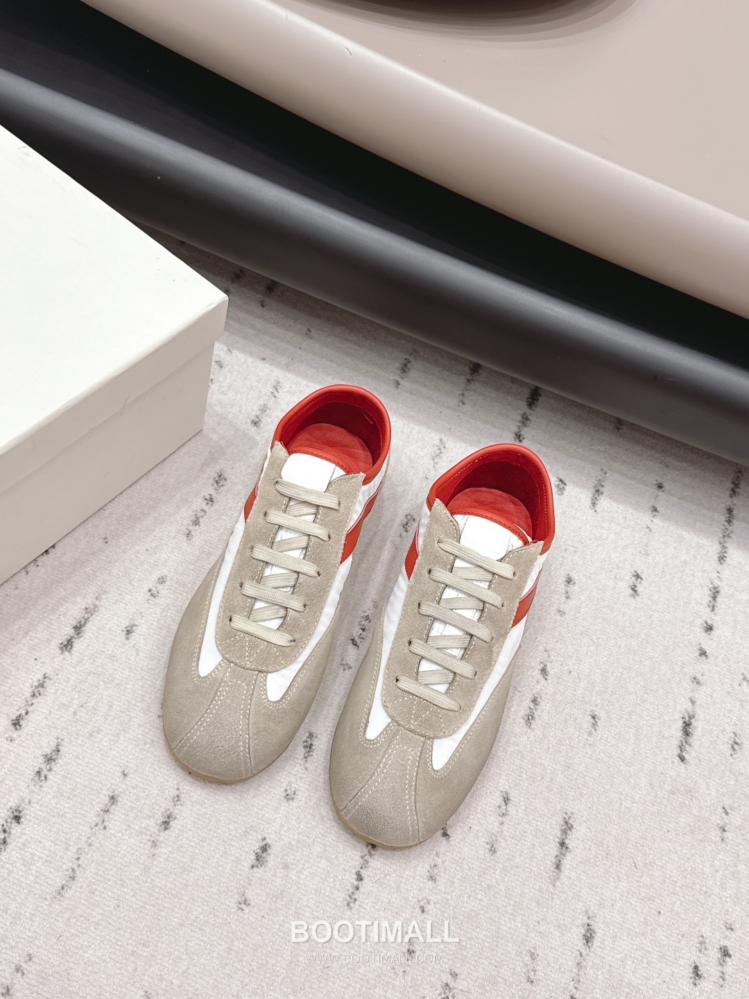 Alexander McQueen Boxe Leather Suede Nylon Chunky Sole Sneakers 알렉산더 맥퀸 박스 레더 스웨이드 나일론 청키솔 스니커즈 1