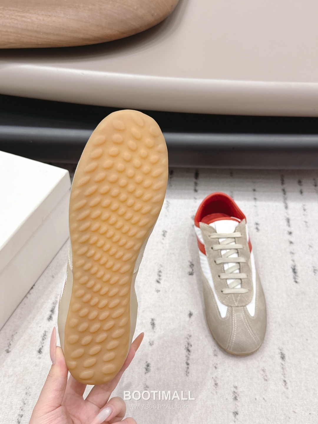 Alexander McQueen Boxe Leather Suede Nylon Chunky Sole Sneakers 알렉산더 맥퀸 박스 레더 스웨이드 나일론 청키솔 스니커즈 9