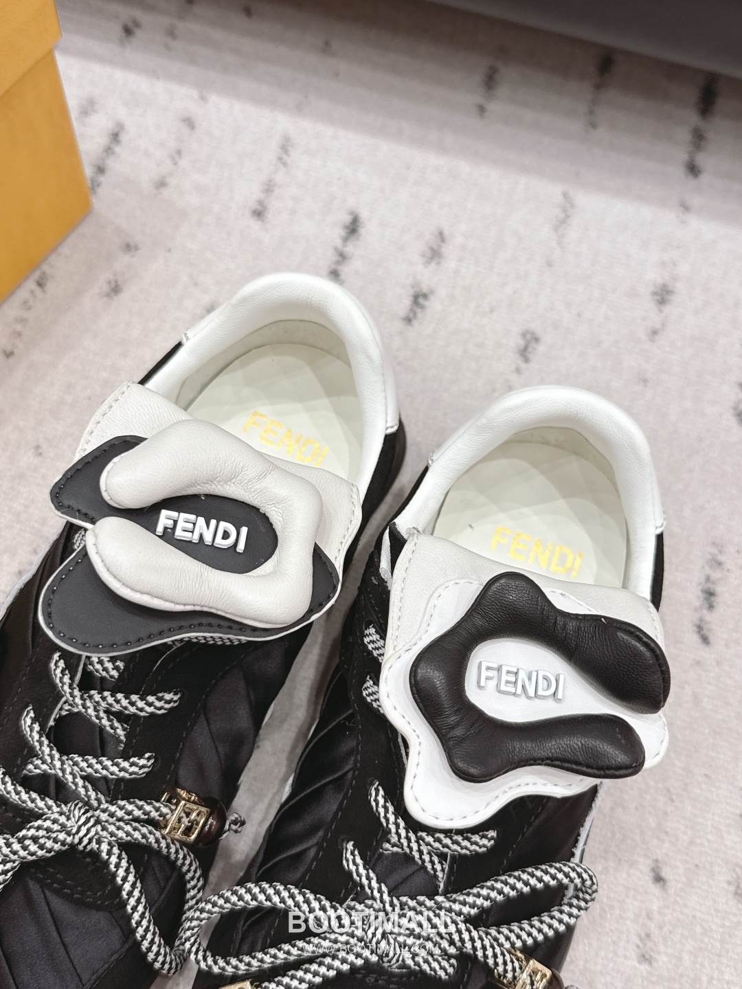 Fendi Match Leather Suede Nylon Chunky Sole Sneakers 펜디 매치 레더 스웨이드 나일론 청키솔 스니커즈 8