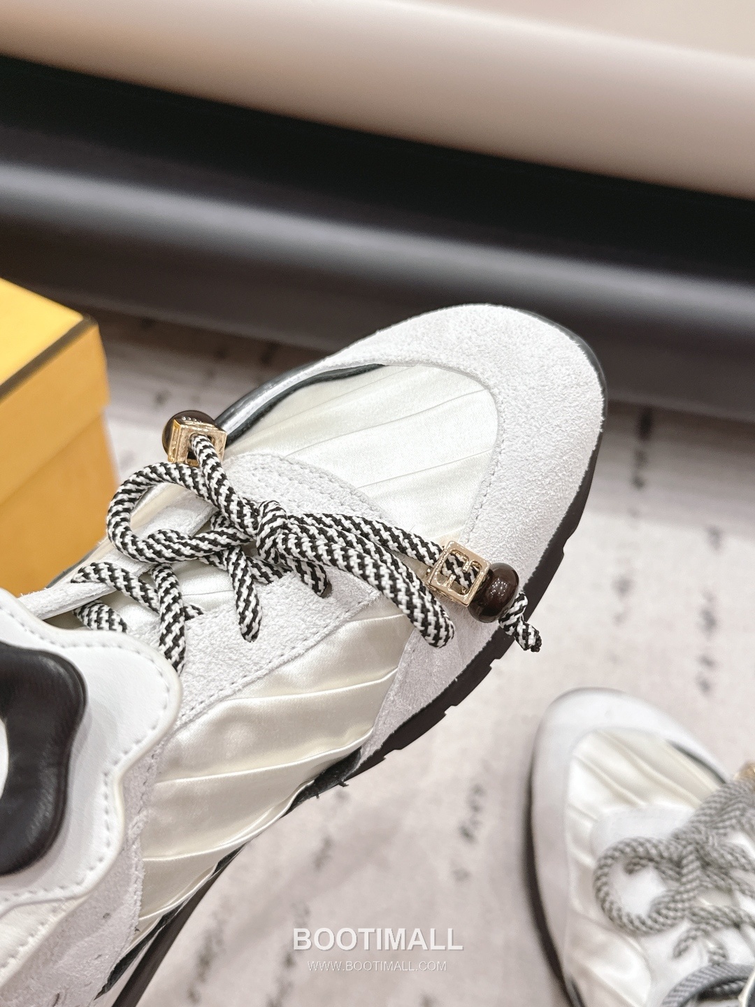 Fendi Match Leather Suede Nylon Chunky Sole Sneakers 펜디 매치 레더 스웨이드 나일론 청키솔 스니커즈 6