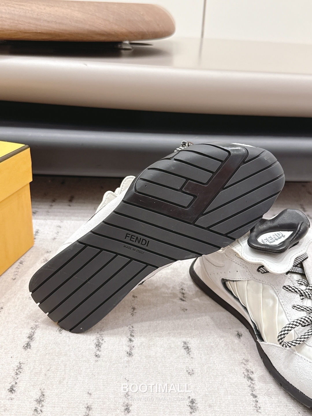 Fendi Match Leather Suede Nylon Chunky Sole Sneakers 펜디 매치 레더 스웨이드 나일론 청키솔 스니커즈 9