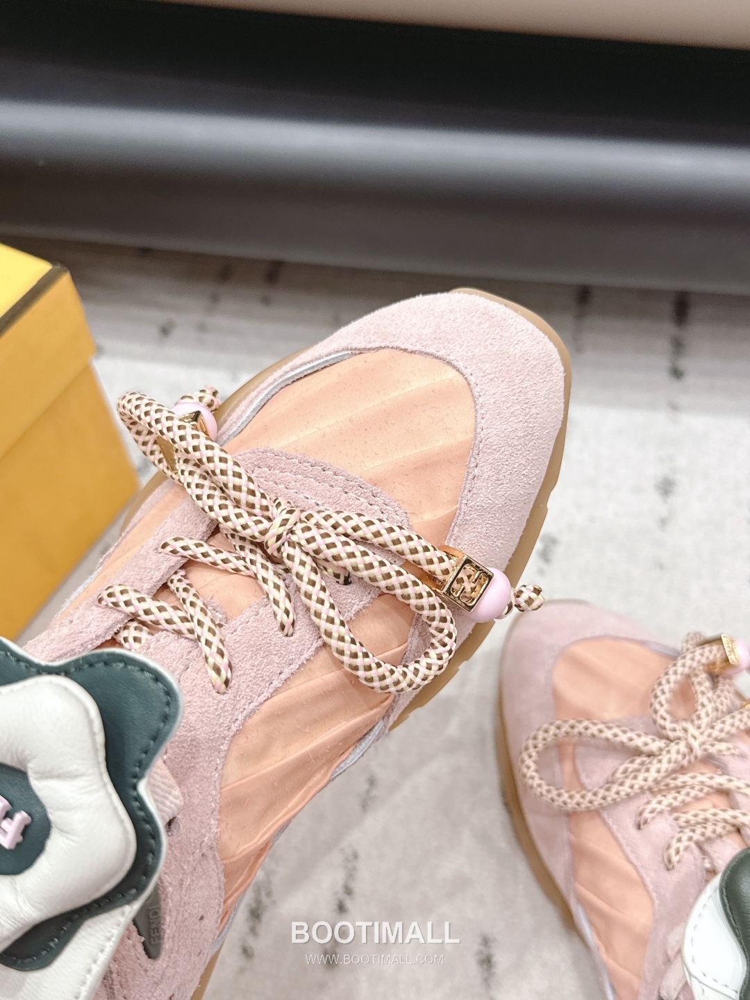 Fendi Match Leather Suede Nylon Chunky Sole Sneakers 펜디 매치 레더 스웨이드 나일론 청키솔 스니커즈 6