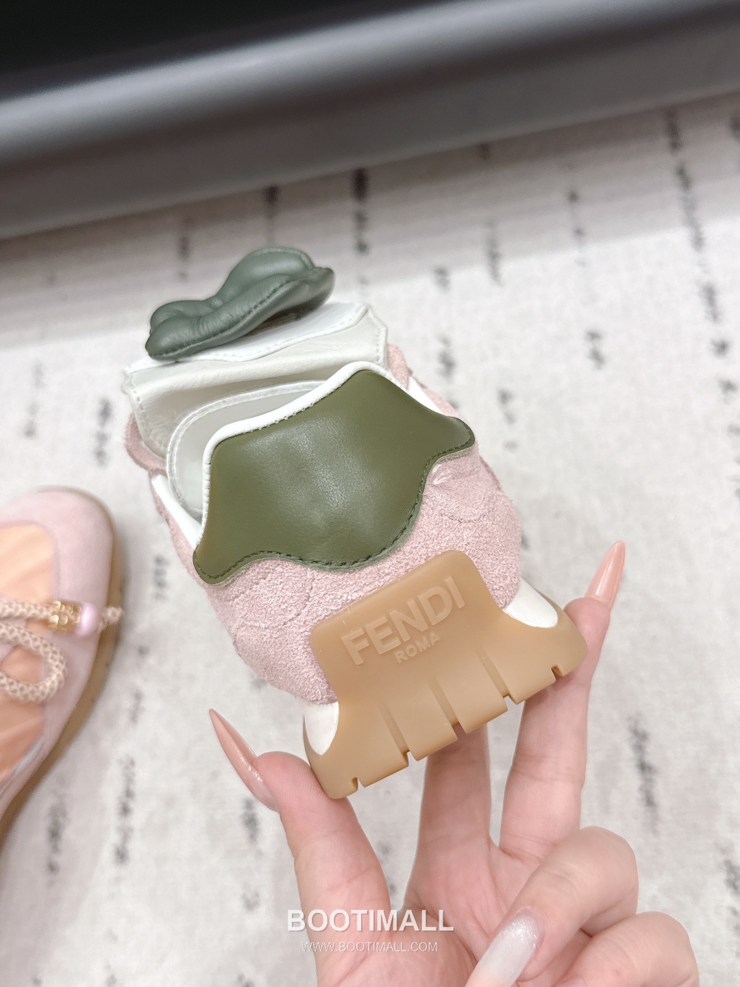 Fendi Match Leather Suede Nylon Chunky Sole Sneakers 펜디 매치 레더 스웨이드 나일론 청키솔 스니커즈 9