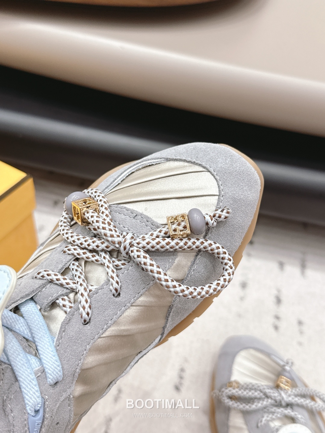 Fendi Match Leather Suede Nylon Chunky Sole Sneakers 펜디 매치 레더 스웨이드 나일론 청키솔 스니커즈 6