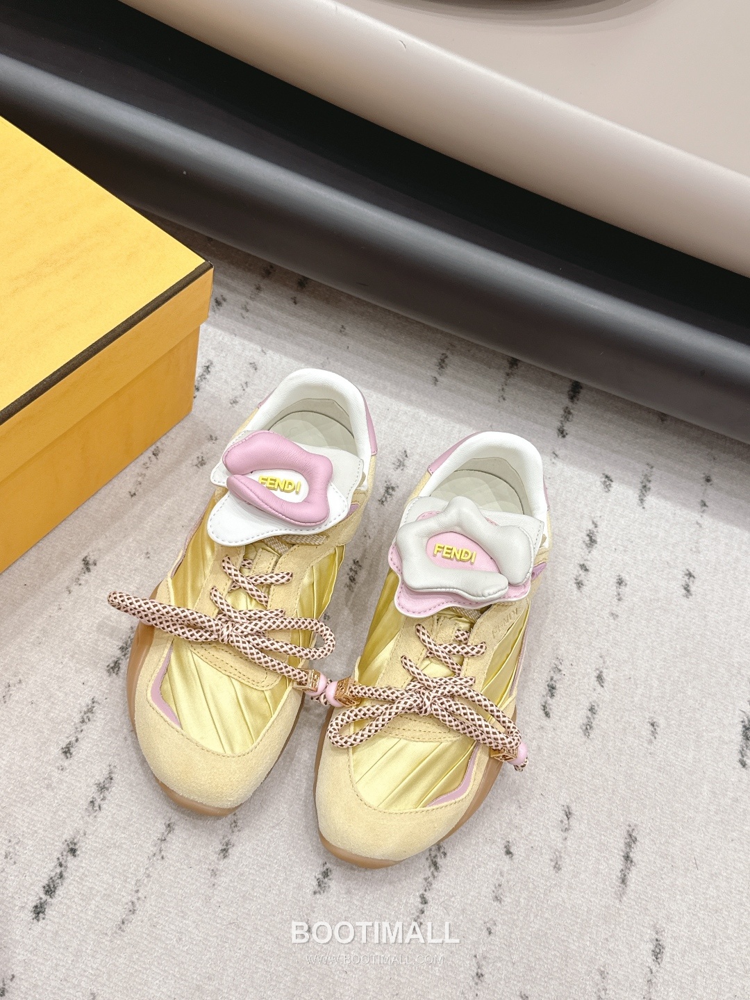 Fendi Match Leather Suede Nylon Chunky Sole Sneakers 펜디 매치 레더 스웨이드 나일론 청키솔 스니커즈 1