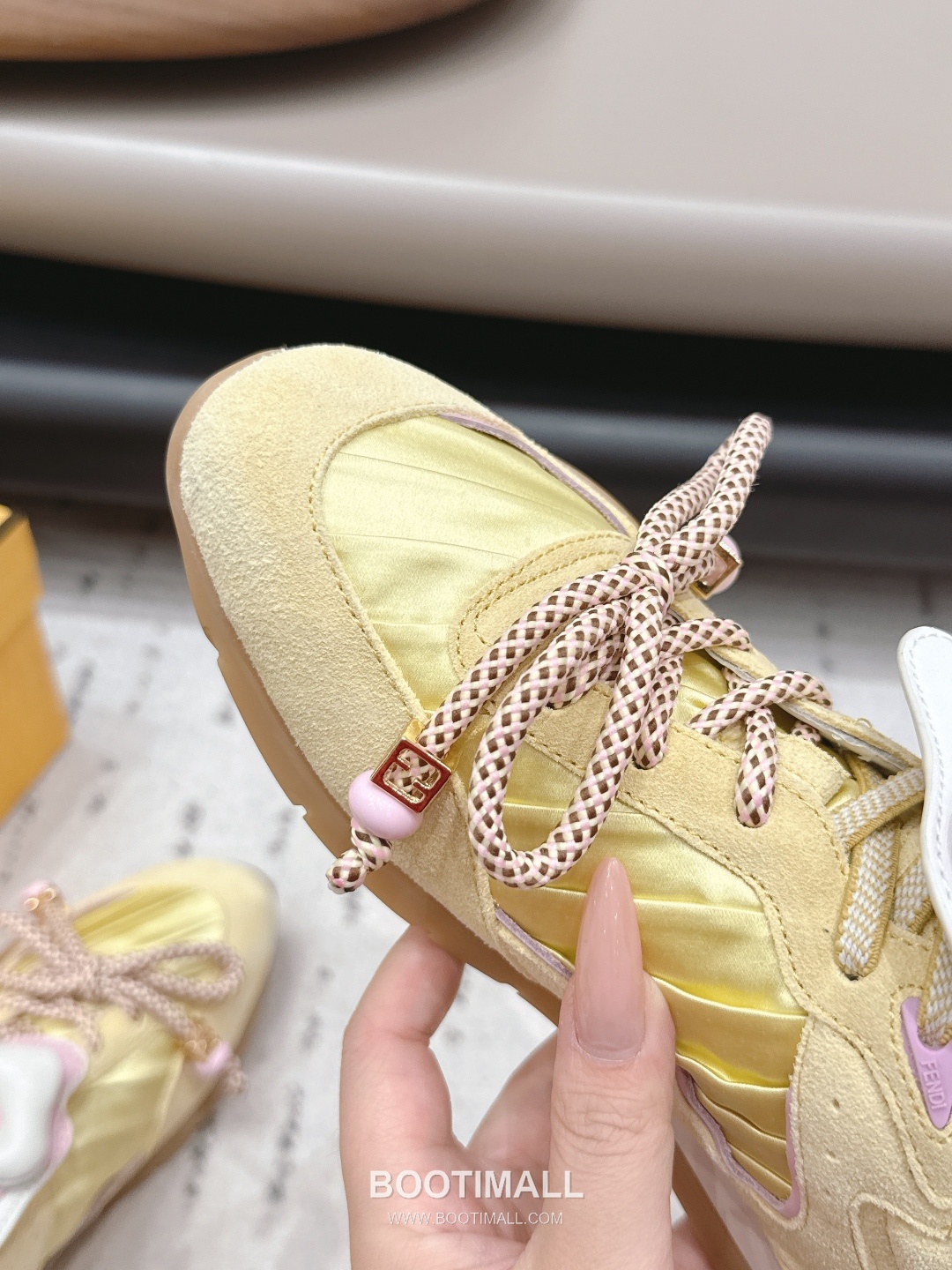 Fendi Match Leather Suede Nylon Chunky Sole Sneakers 펜디 매치 레더 스웨이드 나일론 청키솔 스니커즈 6