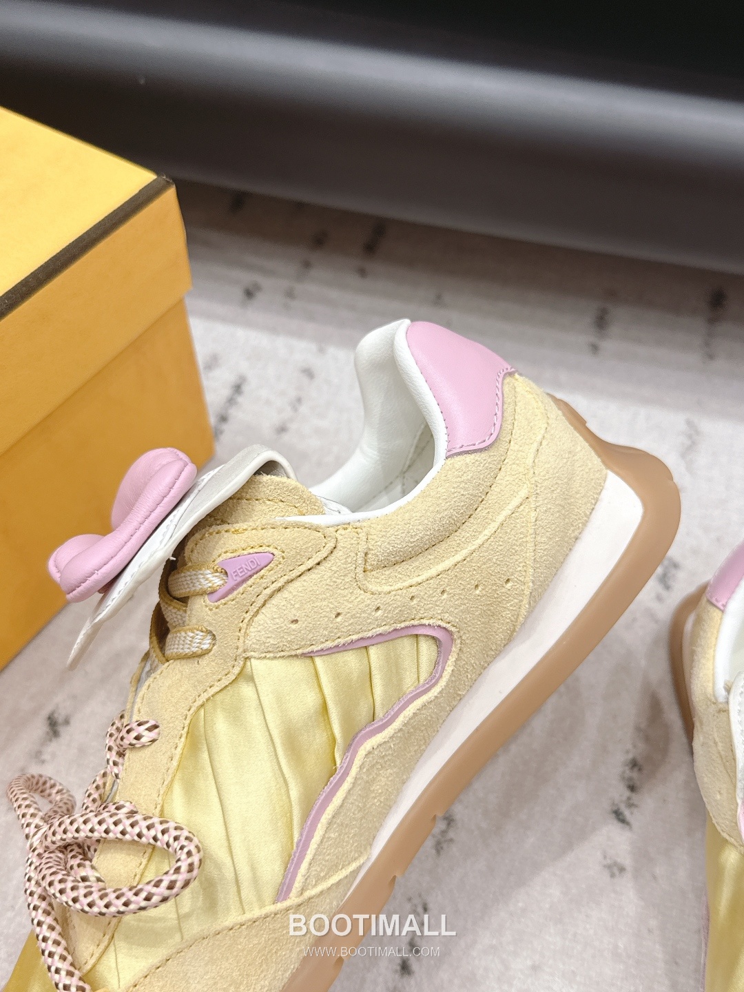 Fendi Match Leather Suede Nylon Chunky Sole Sneakers 펜디 매치 레더 스웨이드 나일론 청키솔 스니커즈 7