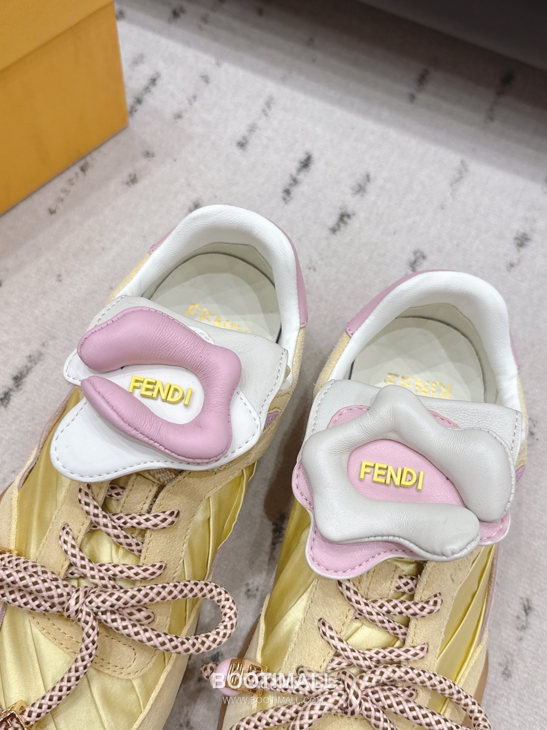 Fendi Match Leather Suede Nylon Chunky Sole Sneakers 펜디 매치 레더 스웨이드 나일론 청키솔 스니커즈 8