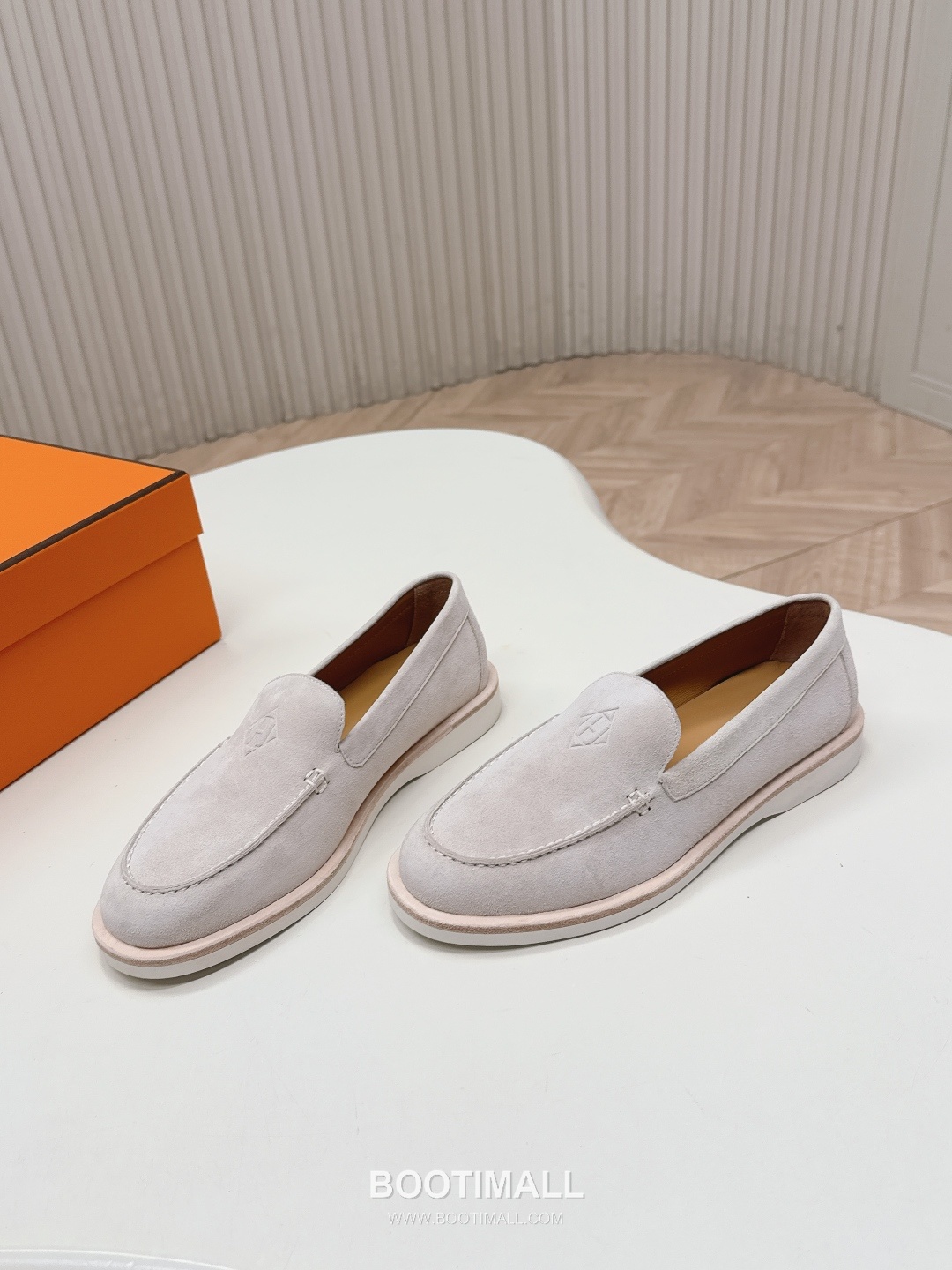Hermès Paris Suede Leather Loafer Shoes 에르메스 파리 스웨이드 레더 로퍼 슈즈 3