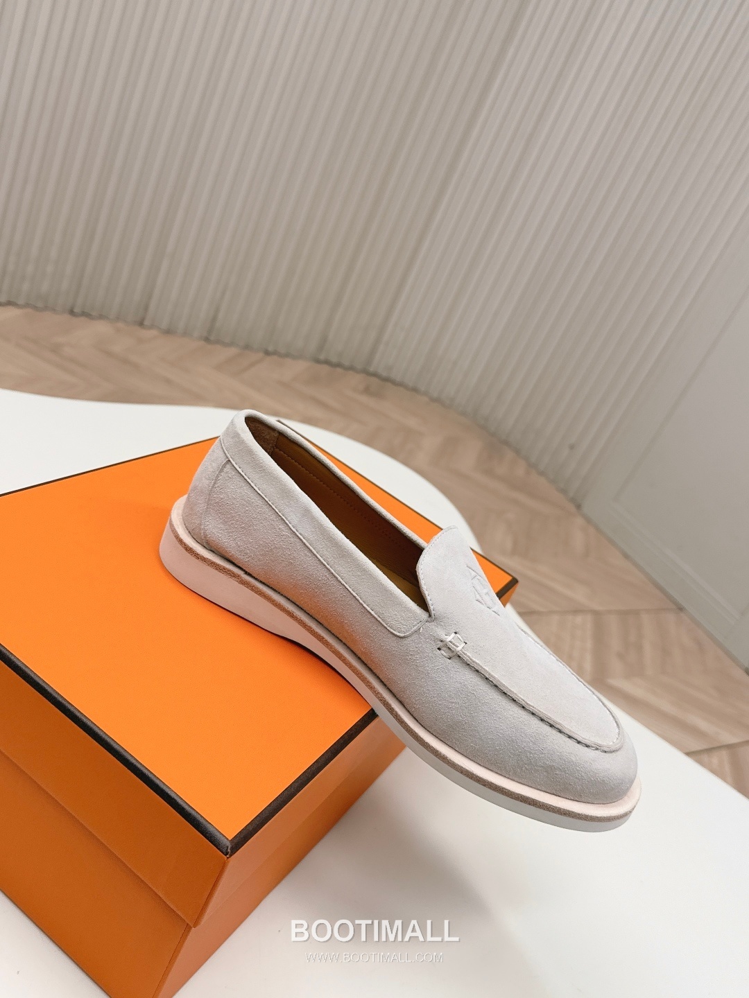 Hermès Paris Suede Leather Loafer Shoes 에르메스 파리 스웨이드 레더 로퍼 슈즈 4