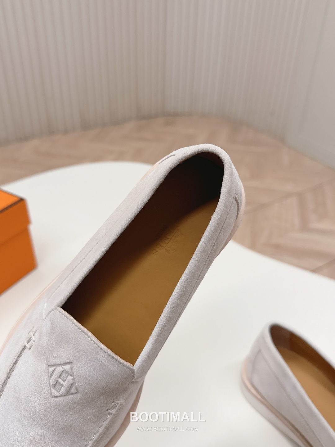 Hermès Paris Suede Leather Loafer Shoes 에르메스 파리 스웨이드 레더 로퍼 슈즈 7