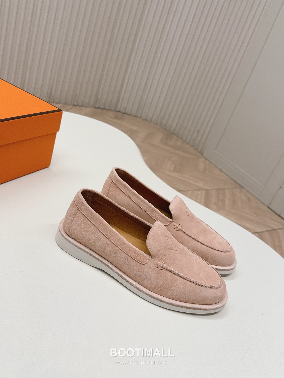 Hermès Paris Suede Leather Loafer Shoes 에르메스 파리 스웨이드 레더 로퍼 슈즈 2