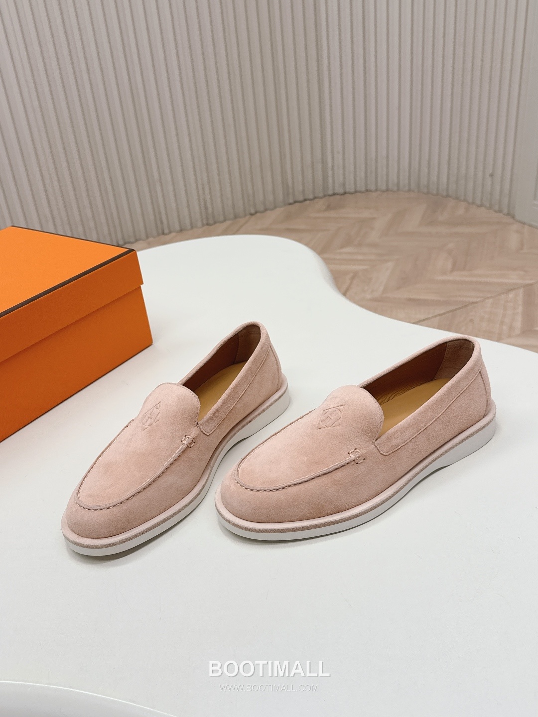 Hermès Paris Suede Leather Loafer Shoes 에르메스 파리 스웨이드 레더 로퍼 슈즈 3