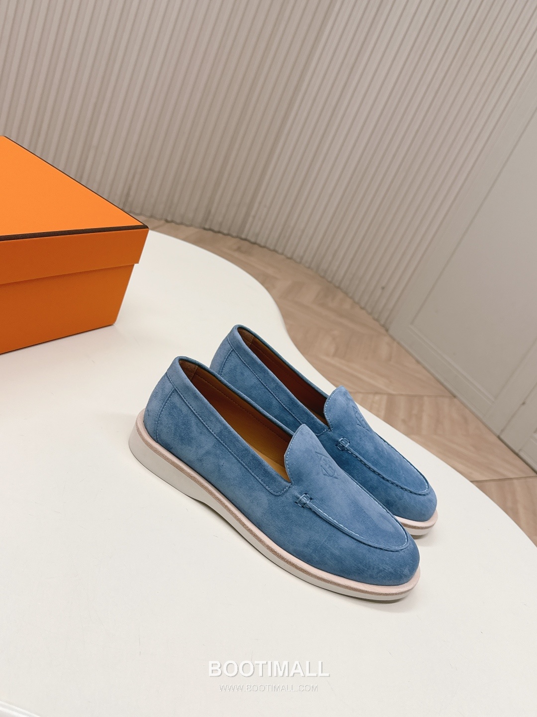 Hermès Paris Suede Leather Loafer Shoes 에르메스 파리 스웨이드 레더 로퍼 슈즈 2