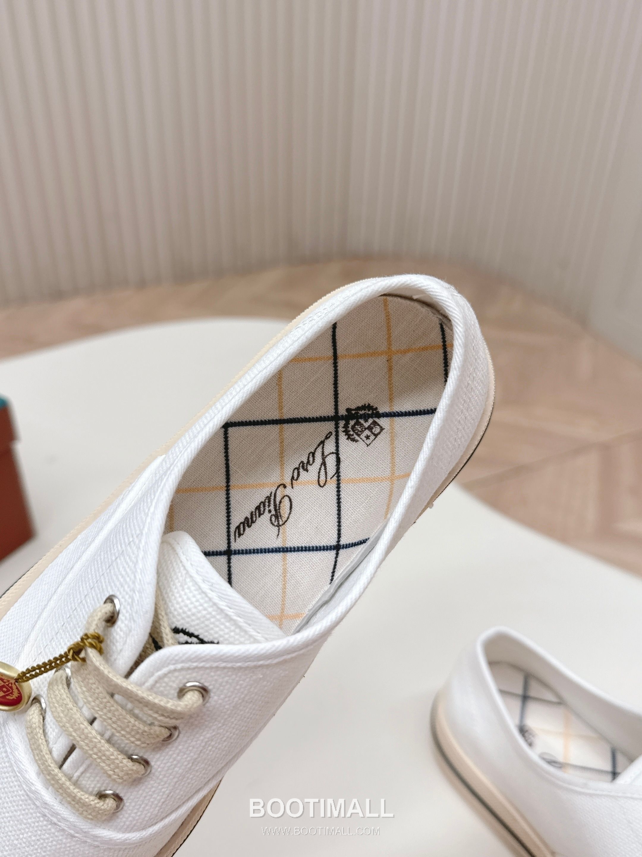 Loro Piana Canvas Low Top Sneakers 로로피아나 캔버스 로우탑 스니커즈 5