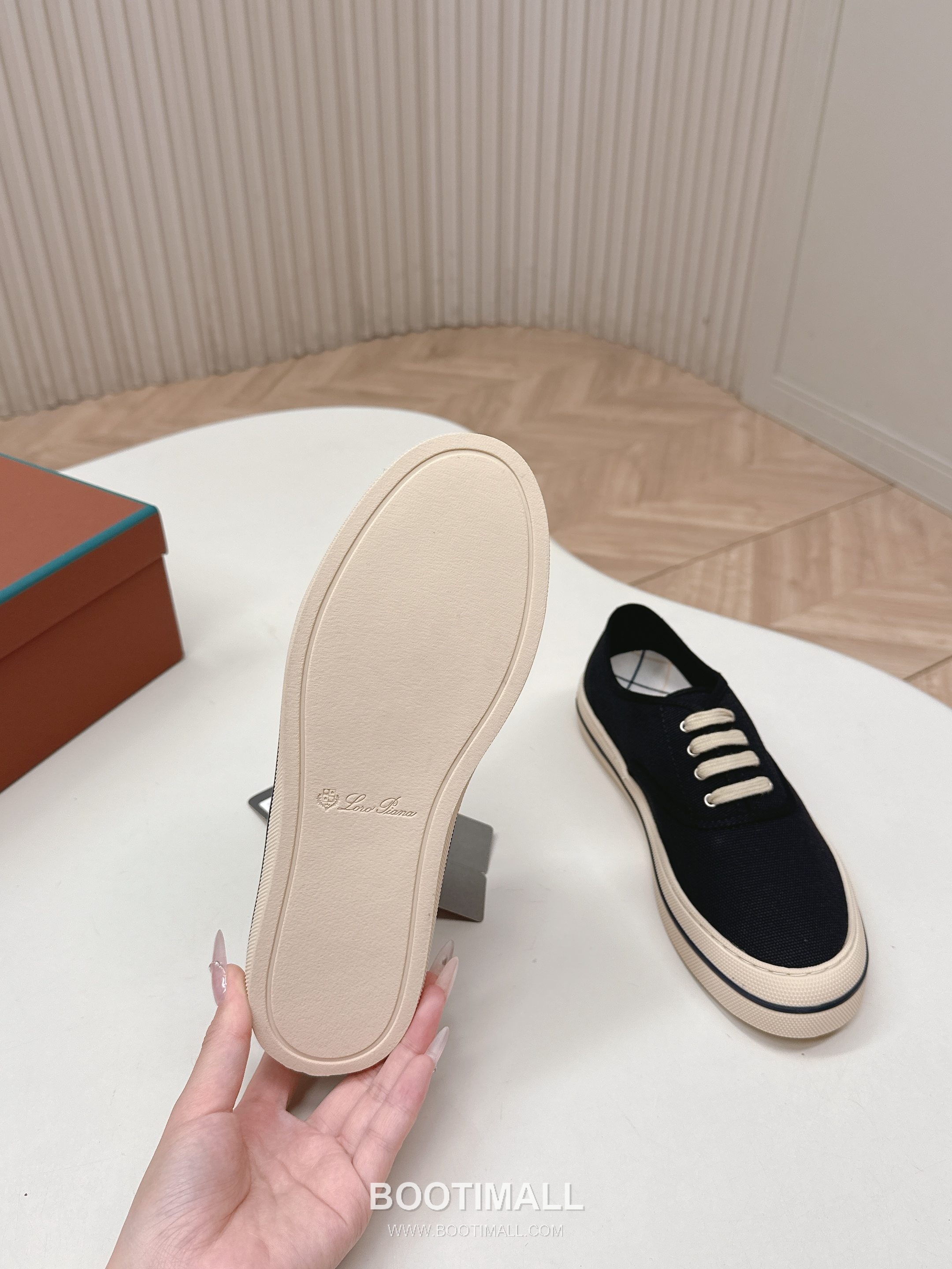 Loro Piana Canvas Low Top Sneakers 로로피아나 캔버스 로우탑 스니커즈 7