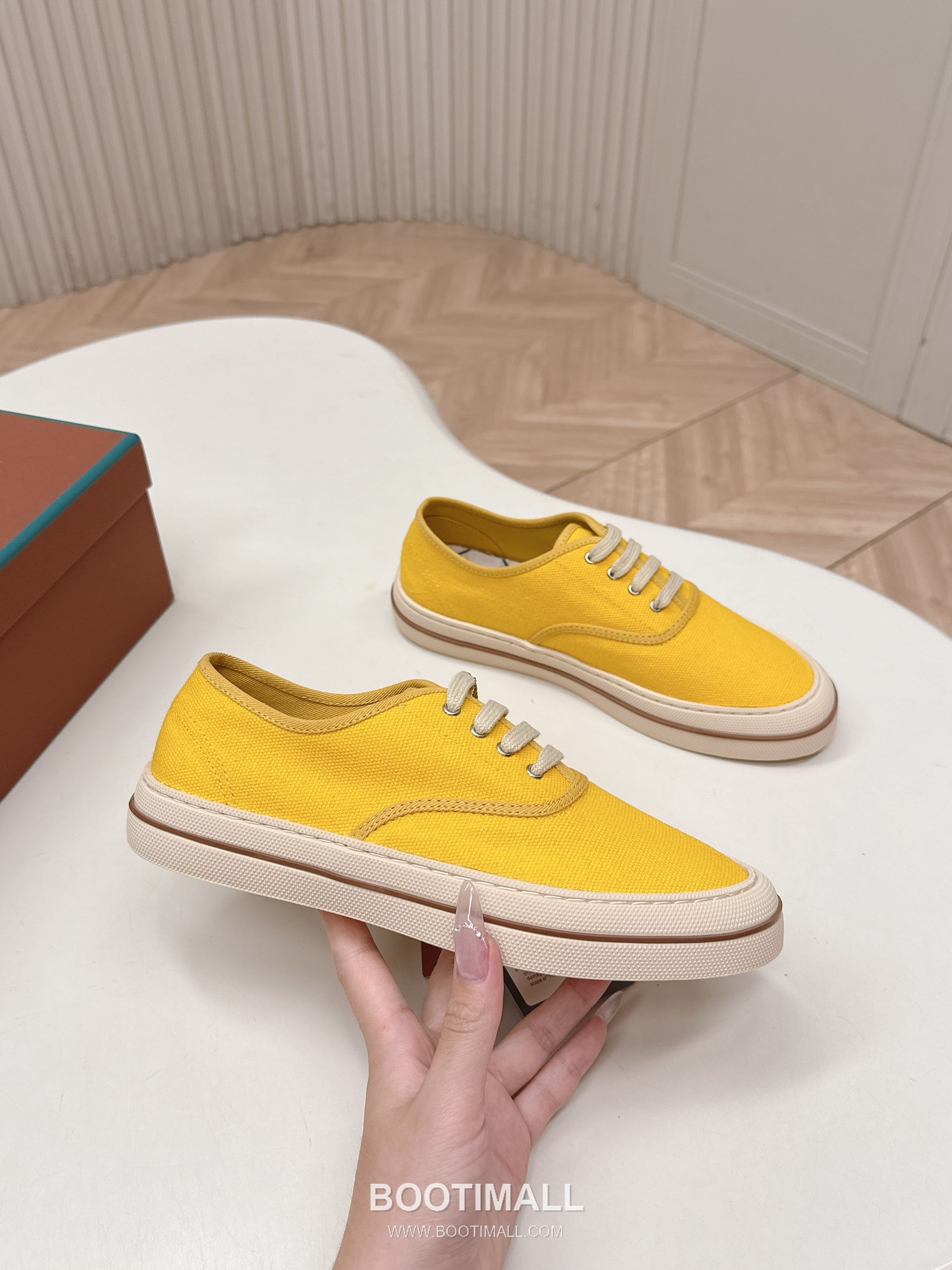 Loro Piana Canvas Low Top Sneakers 로로피아나 캔버스 로우탑 스니커즈 5