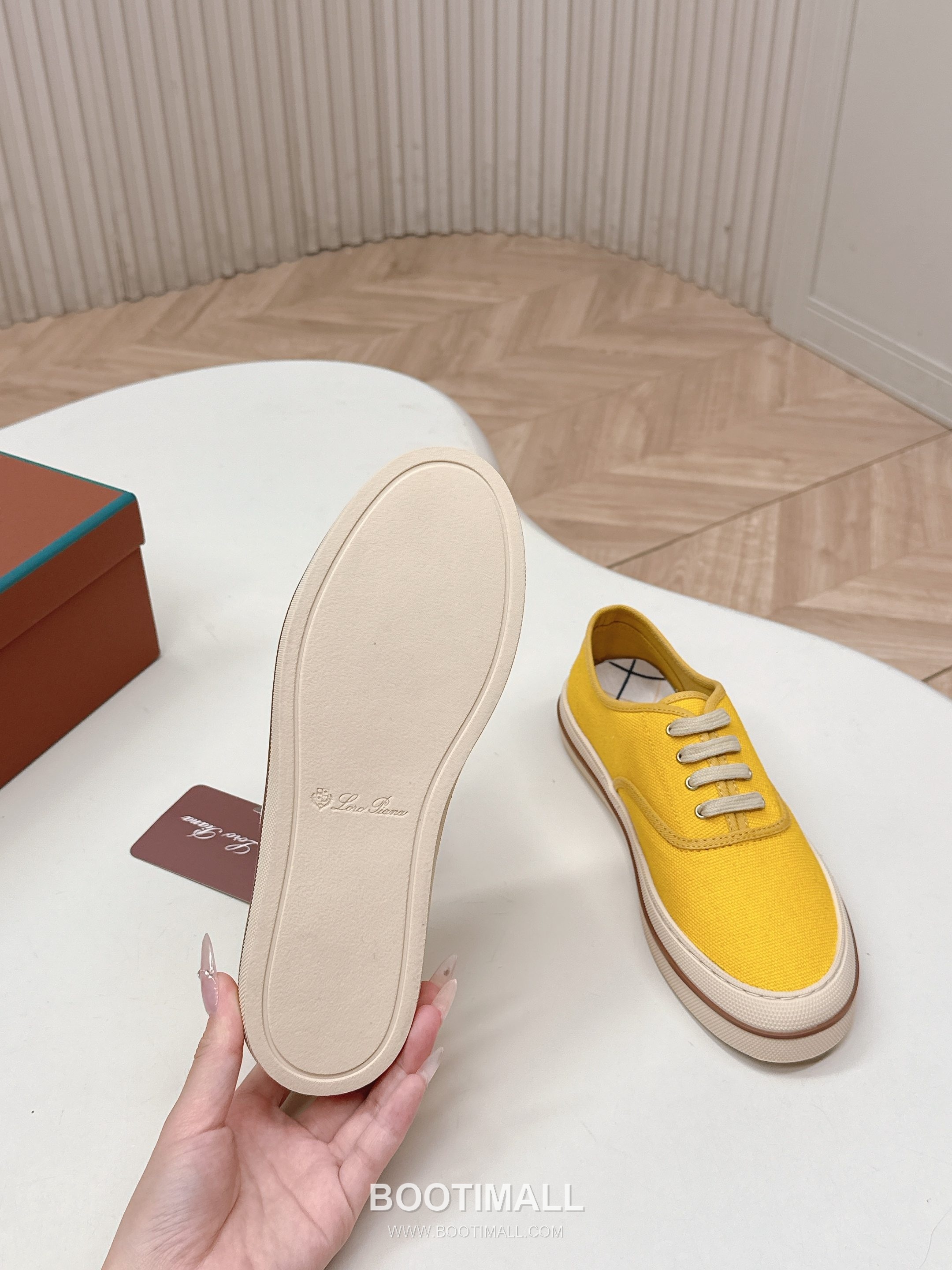 Loro Piana Canvas Low Top Sneakers 로로피아나 캔버스 로우탑 스니커즈 6