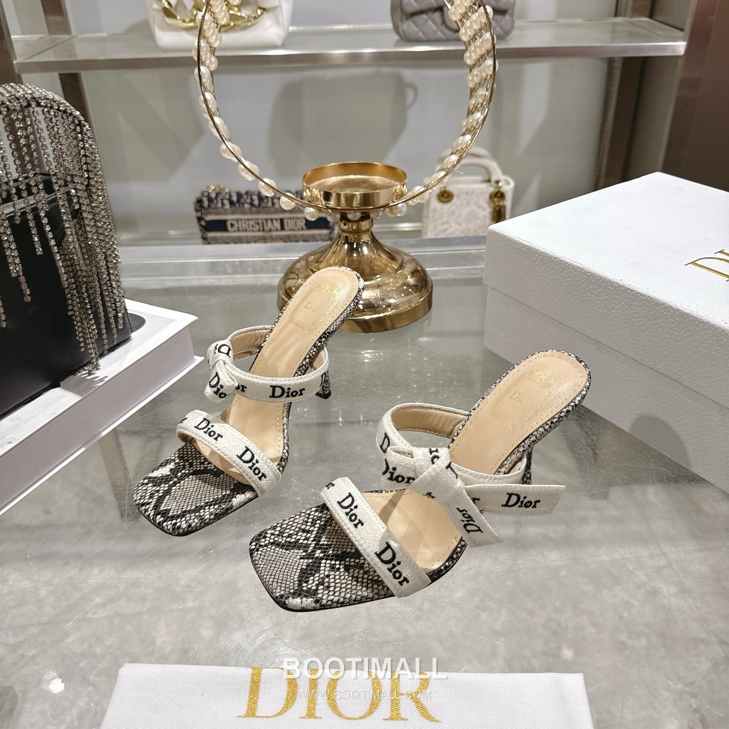 Dior J'Adior Embroidered Fabric Open Toe Heeled Sandals 디올 자디올 자수 패브릭 오픈토 힐 샌들 4