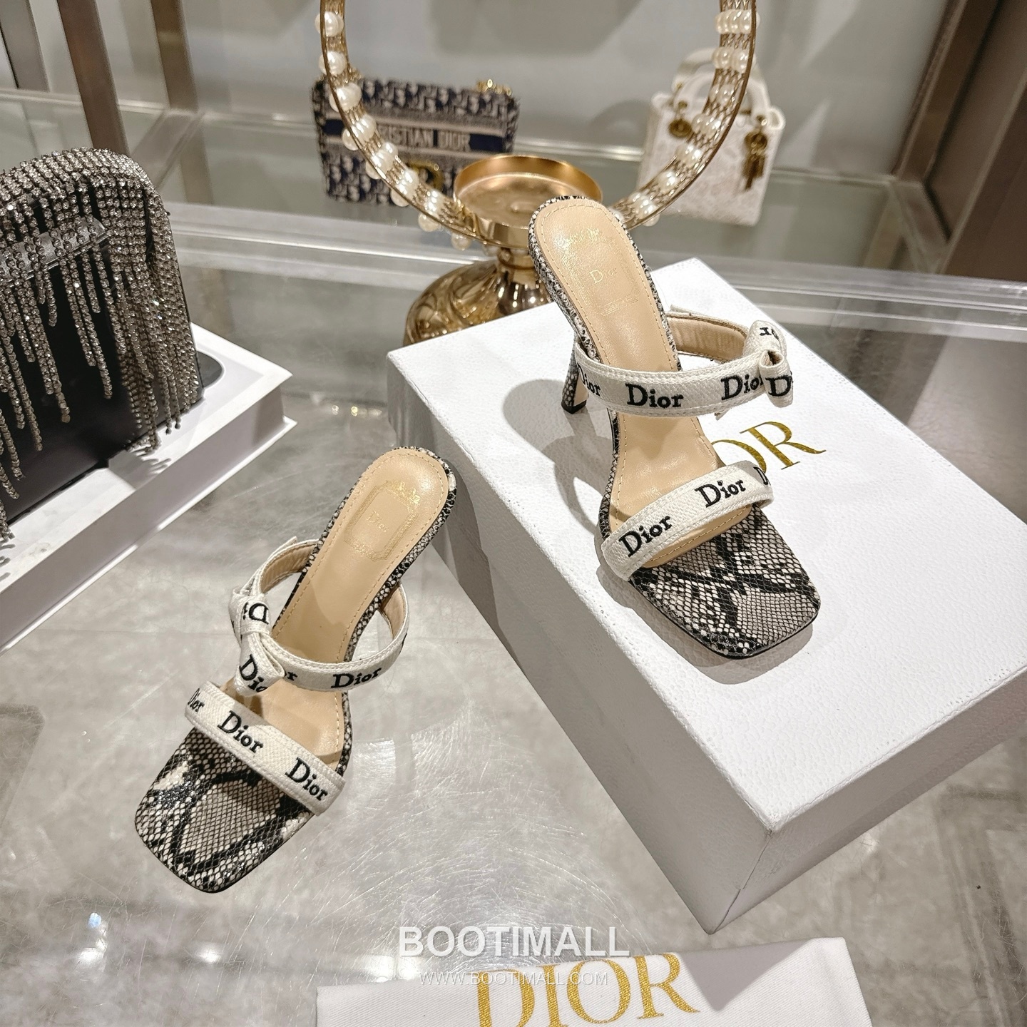 Dior J'Adior Embroidered Fabric Open Toe Heeled Sandals 디올 자디올 자수 패브릭 오픈토 힐 샌들 6