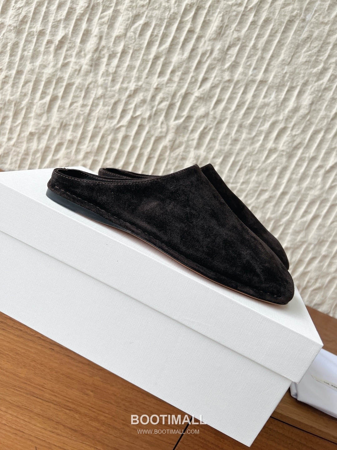 The Row Leather Suede Open Back Mule Flats 더로우 레더 스웨이드 오픈백 뮬 플랫 슈즈 4