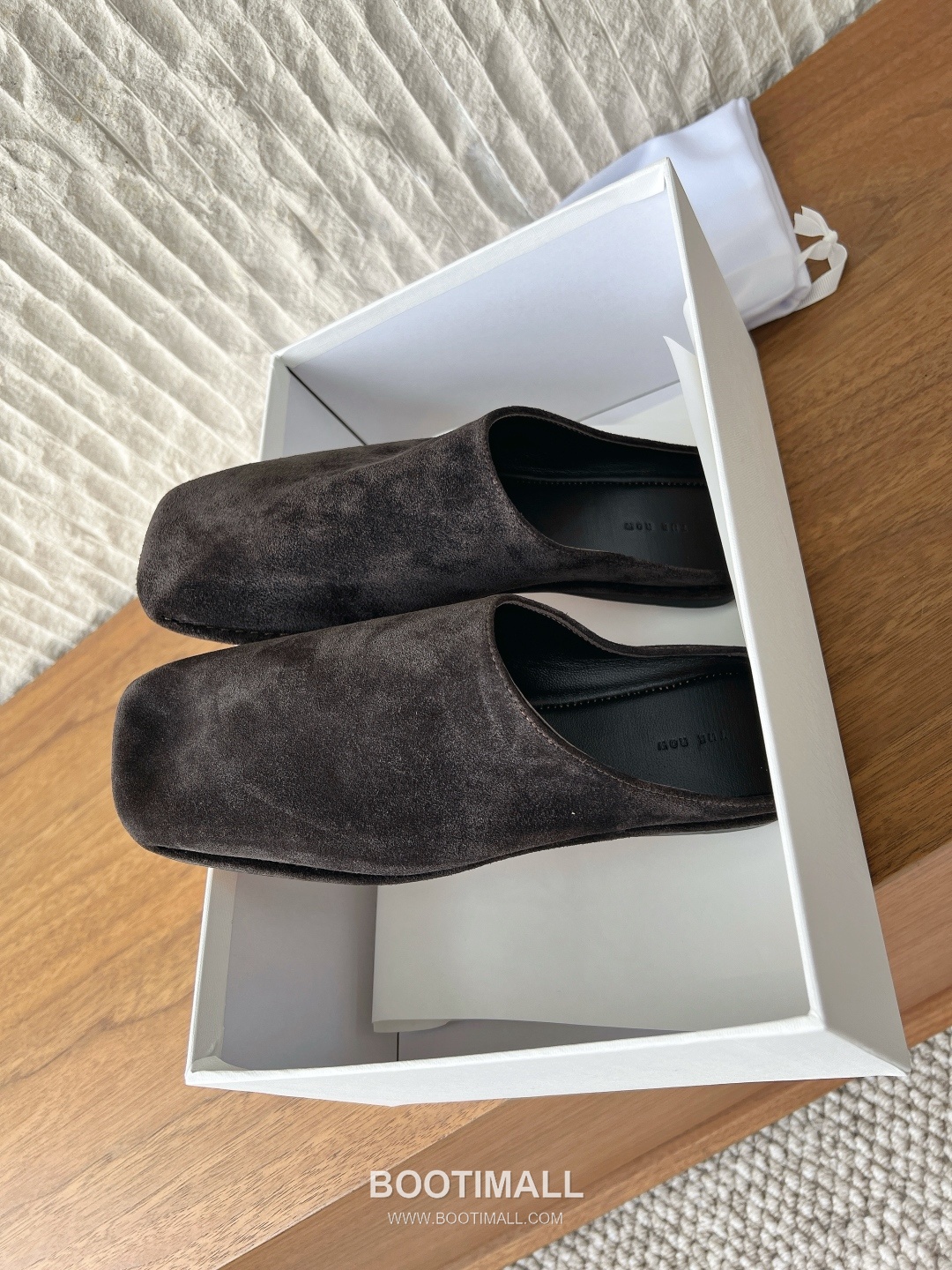 The Row Leather Suede Open Back Mule Flats 더로우 레더 스웨이드 오픈백 뮬 플랫 슈즈 6