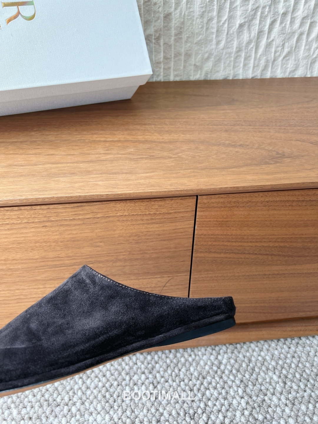 The Row Leather Suede Open Back Mule Flats 더로우 레더 스웨이드 오픈백 뮬 플랫 슈즈 7