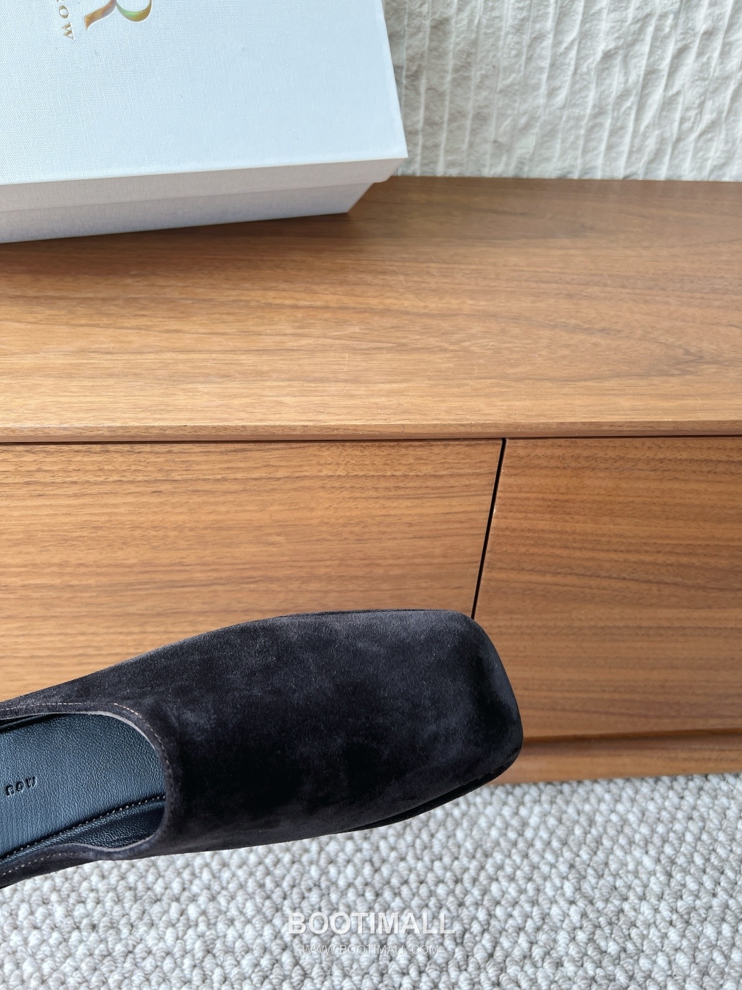 The Row Leather Suede Open Back Mule Flats 더로우 레더 스웨이드 오픈백 뮬 플랫 슈즈 8