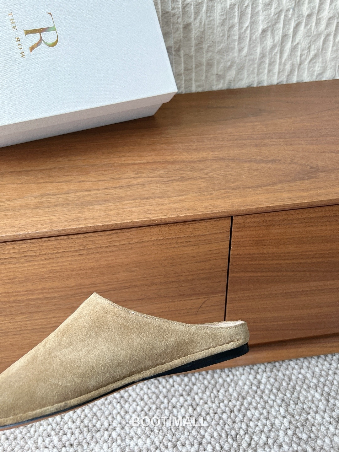 The Row Leather Suede Open Back Mule Flats 더로우 레더 스웨이드 오픈백 뮬 플랫 슈즈 7