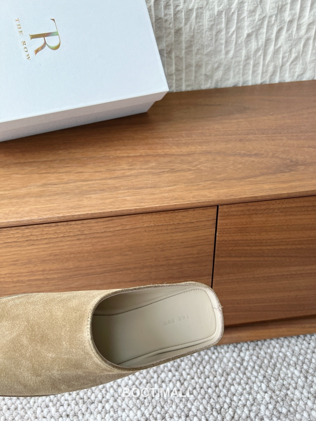 The Row Leather Suede Open Back Mule Flats 더로우 레더 스웨이드 오픈백 뮬 플랫 슈즈 8