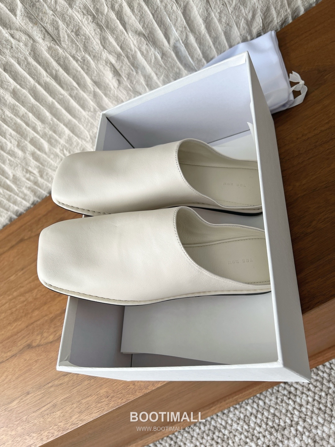 The Row Leather Suede Open Back Mule Flats 더로우 레더 스웨이드 오픈백 뮬 플랫 슈즈 4