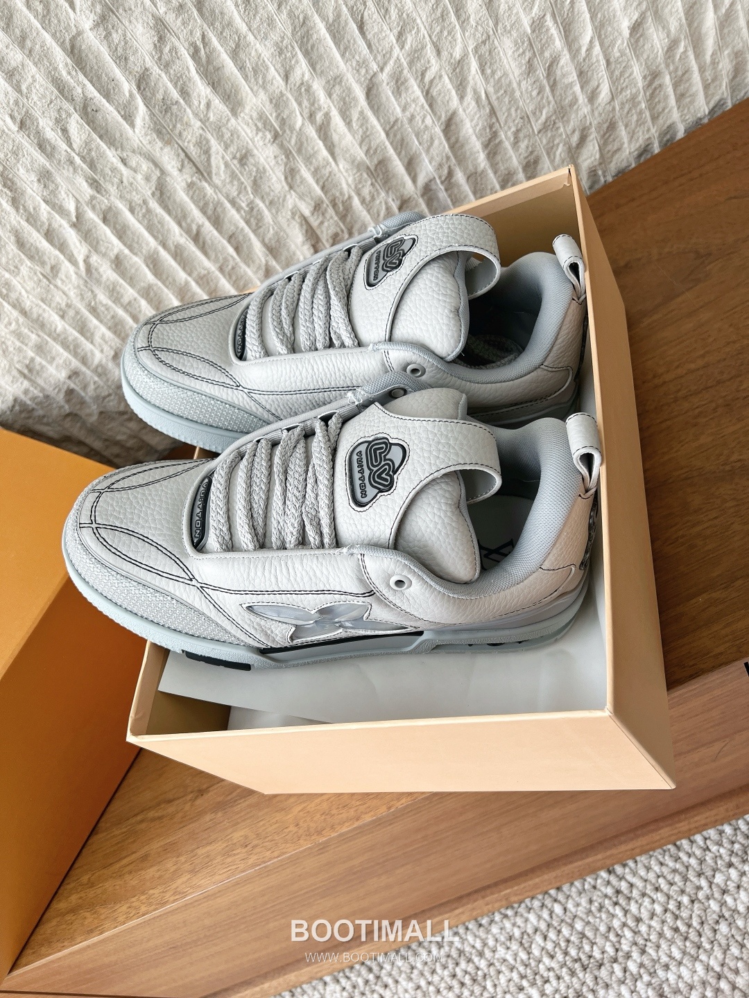 Louis Vuitton LV Skate Suede Leather Mesh Chunky Sneakers 루이비통 LV 스케이트 스웨이드 레더 메쉬 청키 스니커즈 4