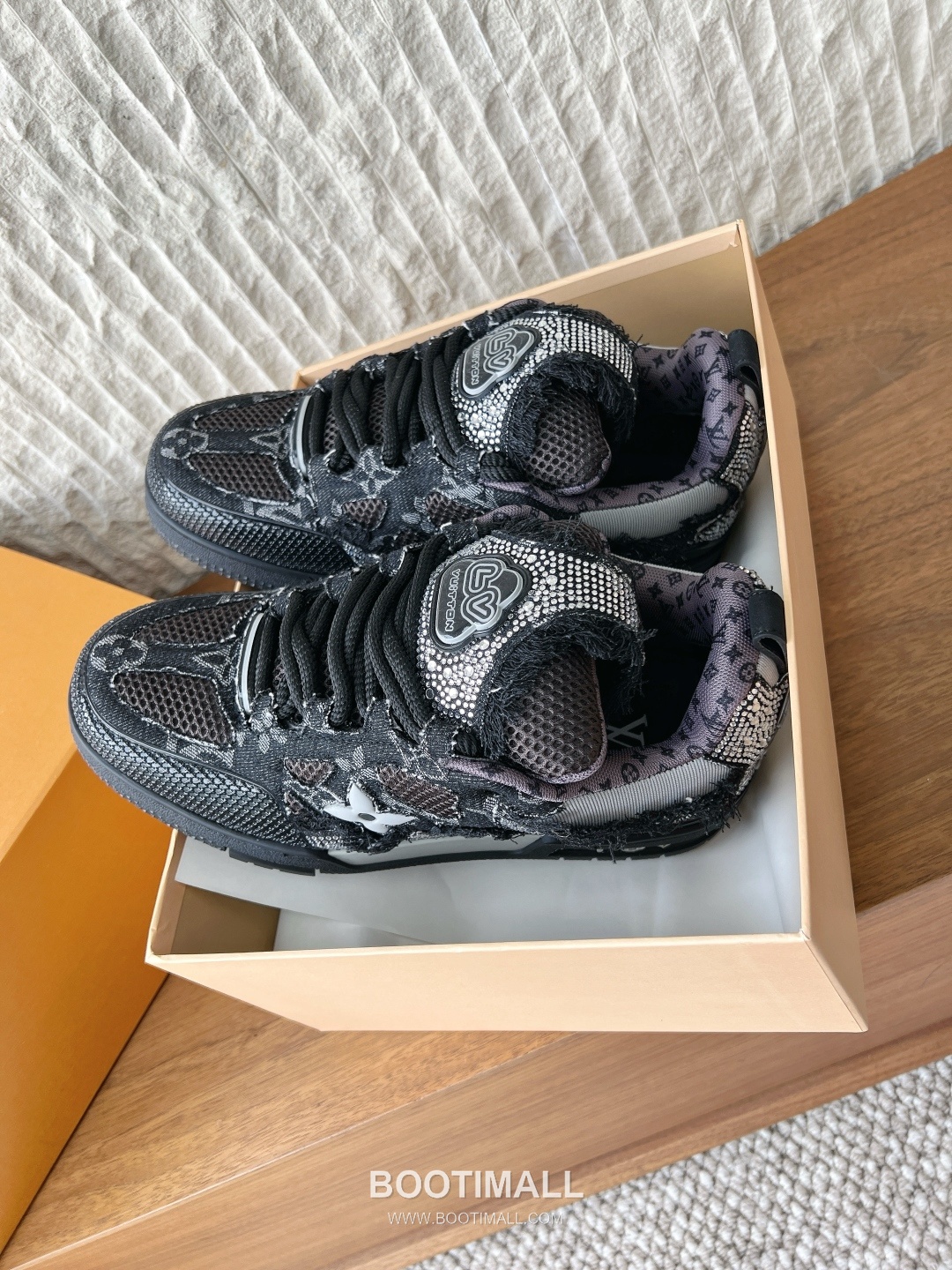 Louis Vuitton LV Skate Suede Leather Mesh Chunky Sneakers 루이비통 LV 스케이트 스웨이드 레더 메쉬 청키 스니커즈 6