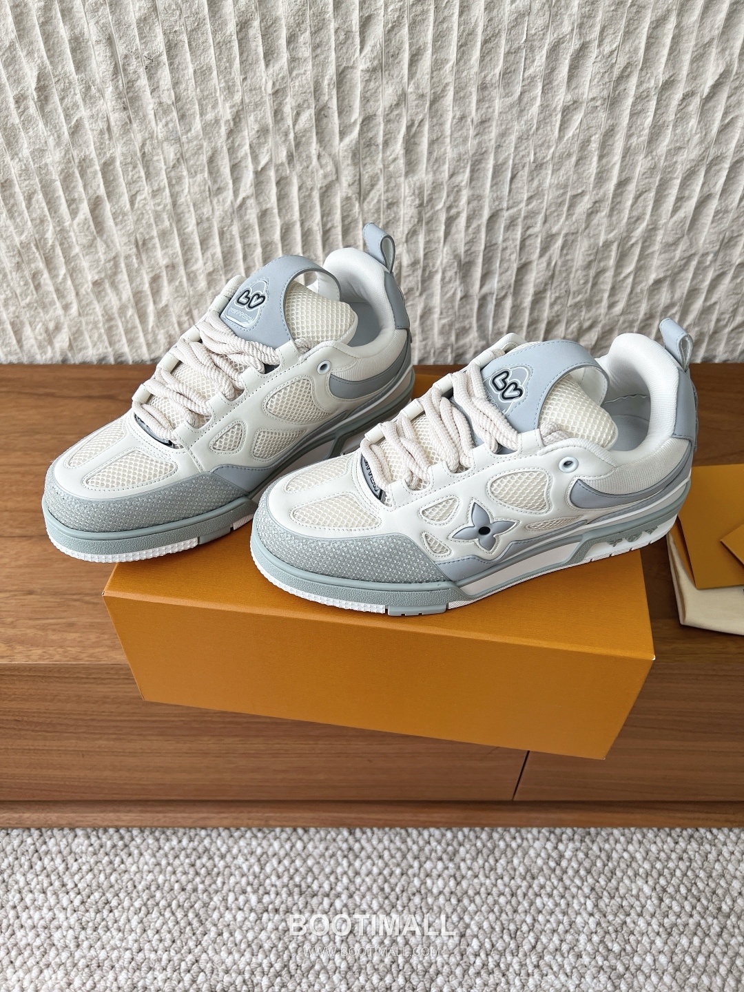 Louis Vuitton LV Skate Suede Leather Mesh Chunky Sneakers 루이비통 LV 스케이트 스웨이드 레더 메쉬 청키 스니커즈 3