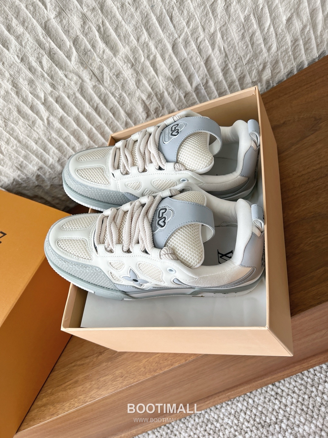 Louis Vuitton LV Skate Suede Leather Mesh Chunky Sneakers 루이비통 LV 스케이트 스웨이드 레더 메쉬 청키 스니커즈 6