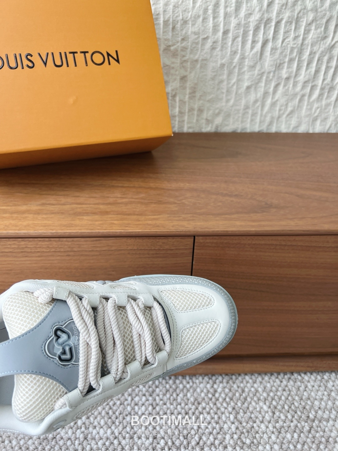 Louis Vuitton LV Skate Suede Leather Mesh Chunky Sneakers 루이비통 LV 스케이트 스웨이드 레더 메쉬 청키 스니커즈 8