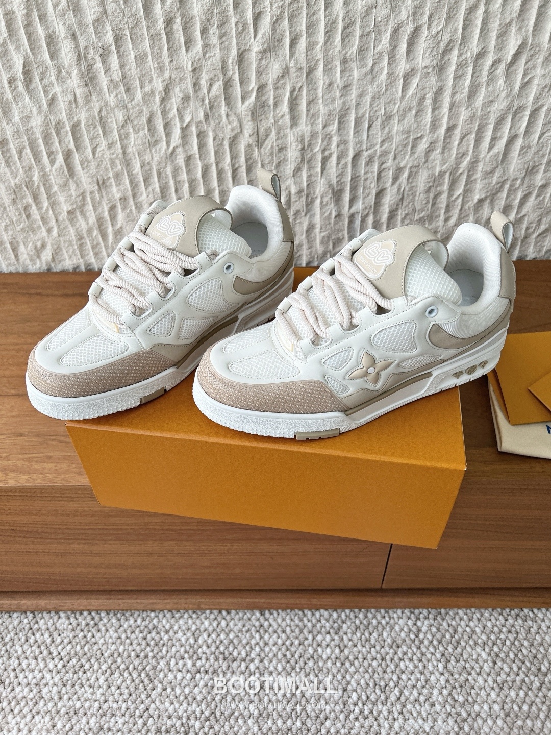 Louis Vuitton LV Skate Suede Leather Mesh Chunky Sneakers 루이비통 LV 스케이트 스웨이드 레더 메쉬 청키 스니커즈 3