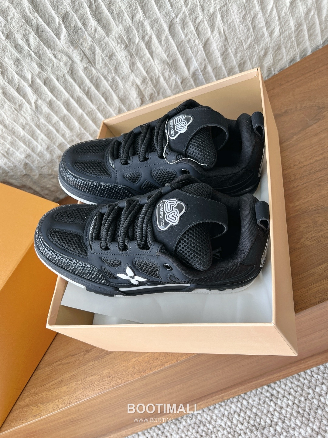 Louis Vuitton LV Skate Suede Leather Mesh Chunky Sneakers 루이비통 LV 스케이트 스웨이드 레더 메쉬 청키 스니커즈 4