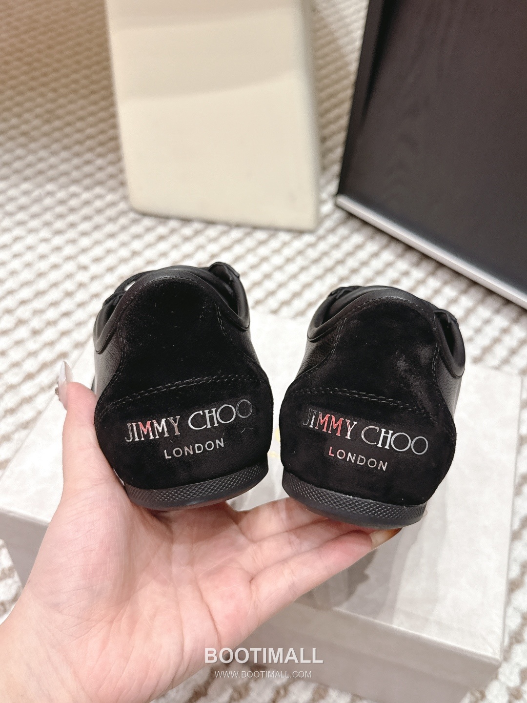 Jimmy Choo Diamond Leather Lace Chunky Sole Sneakers 지미추 다이아몬드 레더 레이스 청키솔 스니커즈 8
