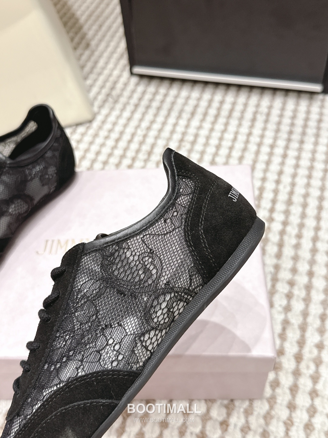 Jimmy Choo Diamond Leather Lace Chunky Sole Sneakers 지미추 다이아몬드 레더 레이스 청키솔 스니커즈 6