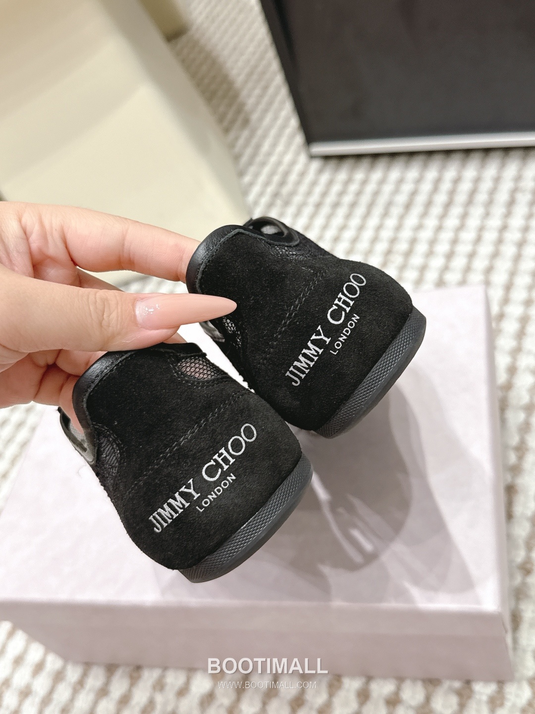 Jimmy Choo Diamond Leather Lace Chunky Sole Sneakers 지미추 다이아몬드 레더 레이스 청키솔 스니커즈 8