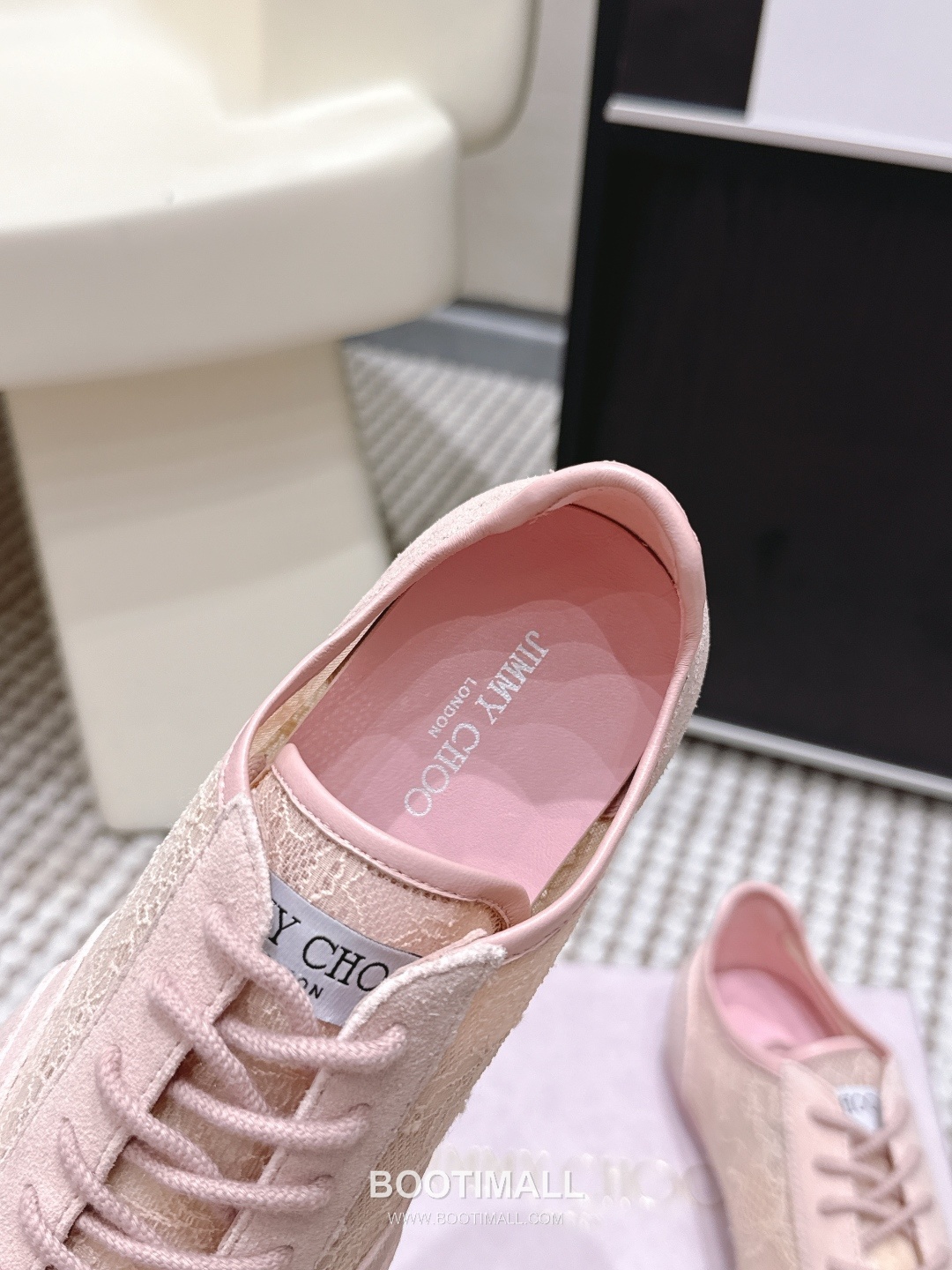 Jimmy Choo Diamond Leather Lace Chunky Sole Sneakers 지미추 다이아몬드 레더 레이스 청키솔 스니커즈 7